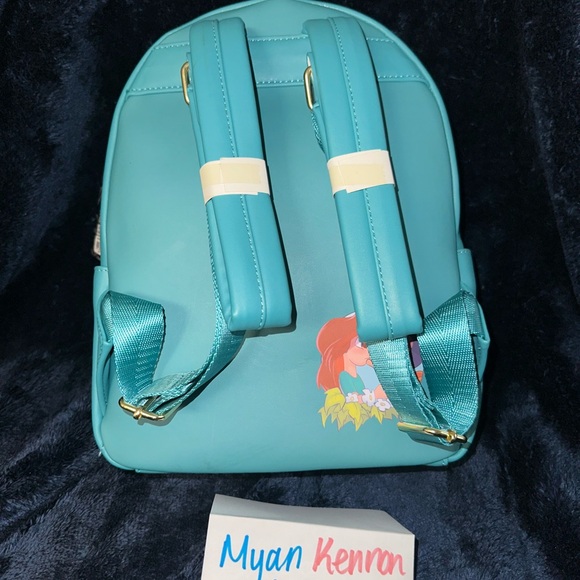 Loungefly Teal and White Backpack - Picture 2 of 5